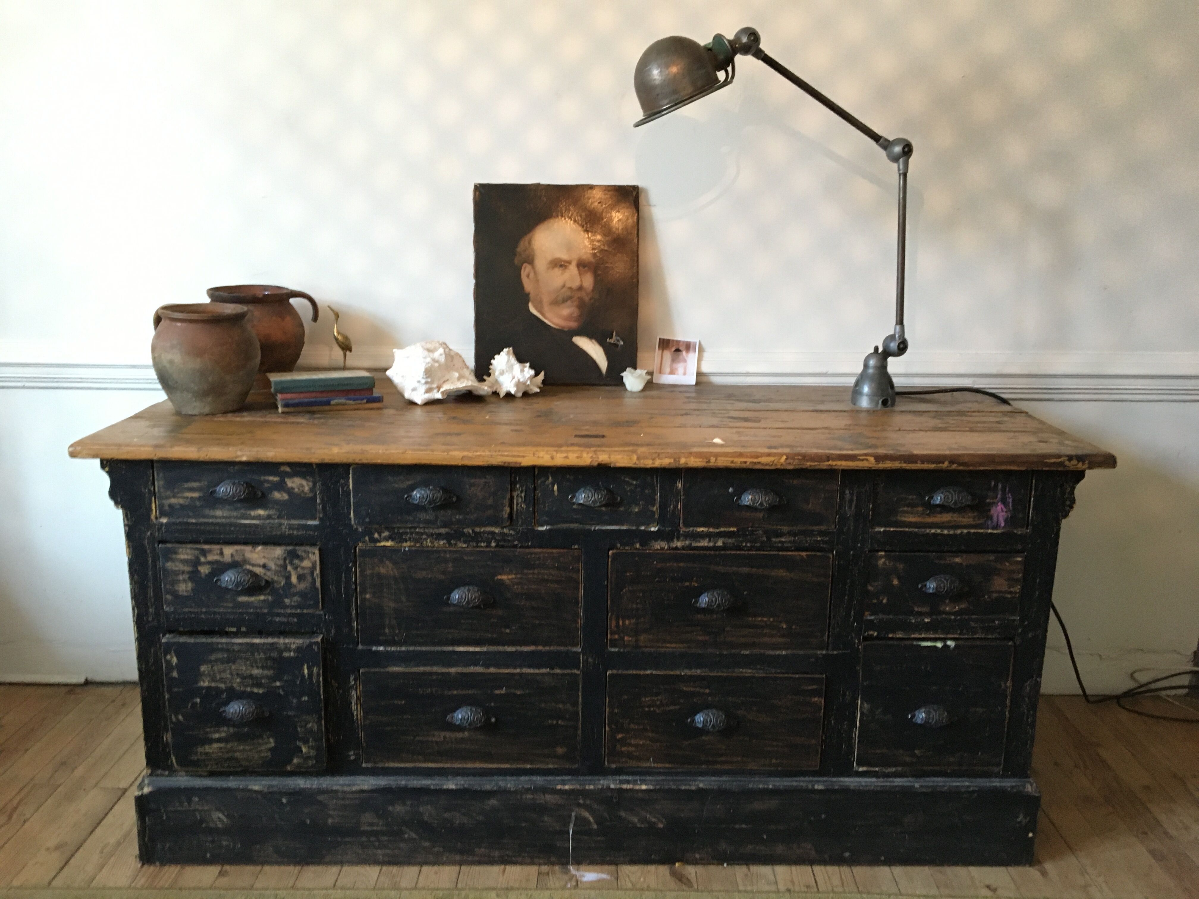 19th haberdashery counter