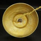 Large Louis XVI style ram's head lamp base - gilded bronze