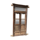 Old double-leaf door - mirror