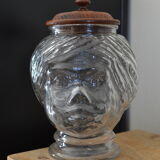 Moorish head candy pot