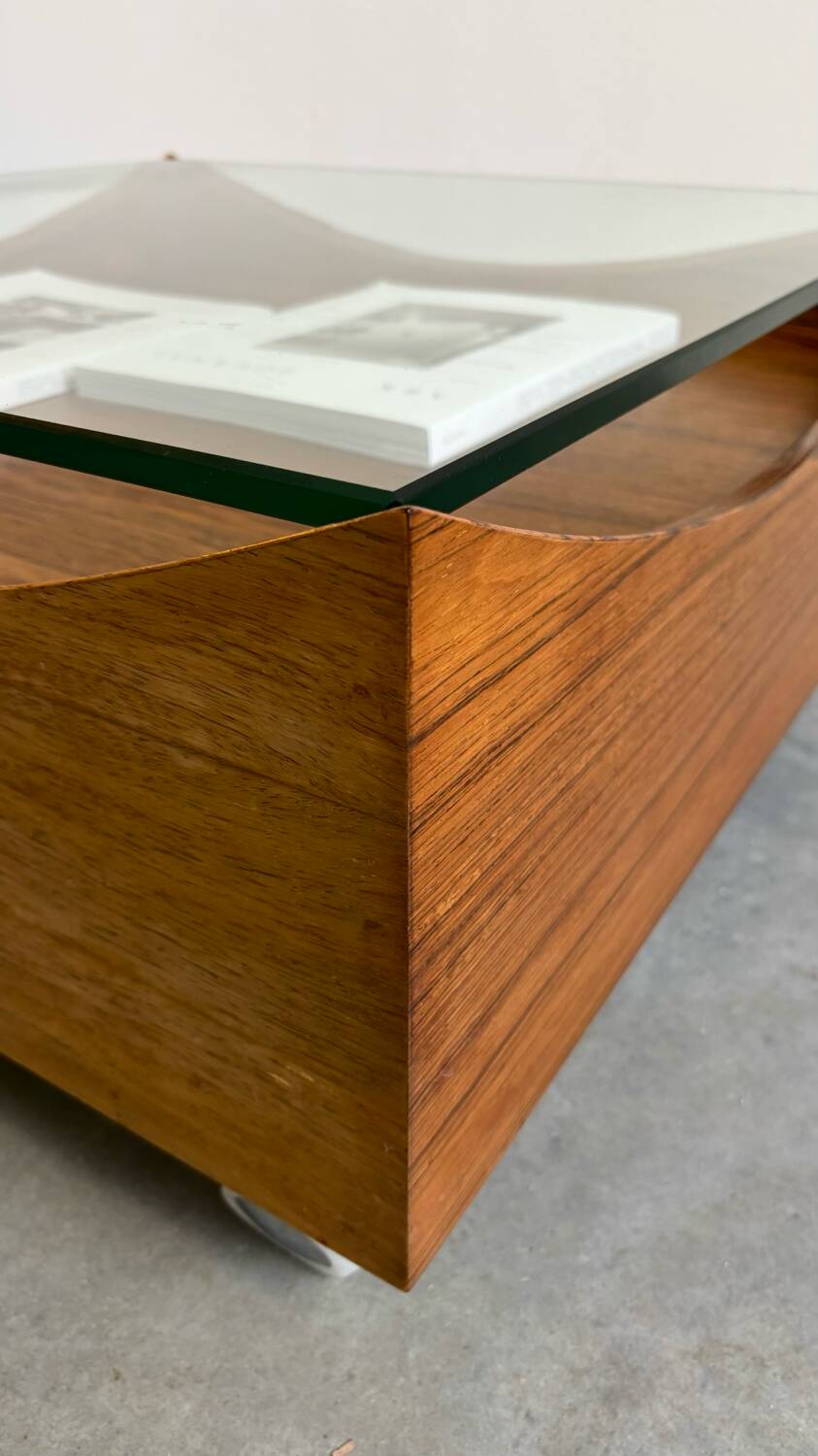 Vintage coffee table by Bramin in rosewood