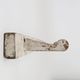 Industrial White Wall Mounted Coat Rack in Wood, Belgium, 1920s
