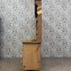 Antique English two-body buffet in solid pine (renovated)