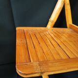 Folding bamboo chair for children