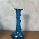 Blue spiral vase