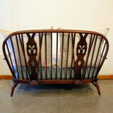 Ercol blue pastel sofa