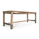 Skated wooden table