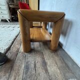 Bedside table, nightstand in Elm dlg Regain