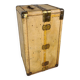 1930s wardrobe steamer trunk by Hartmann – goat skin chest