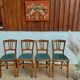 4 chaises bois Mado, bistrot