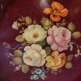 Old painted sheet metal top