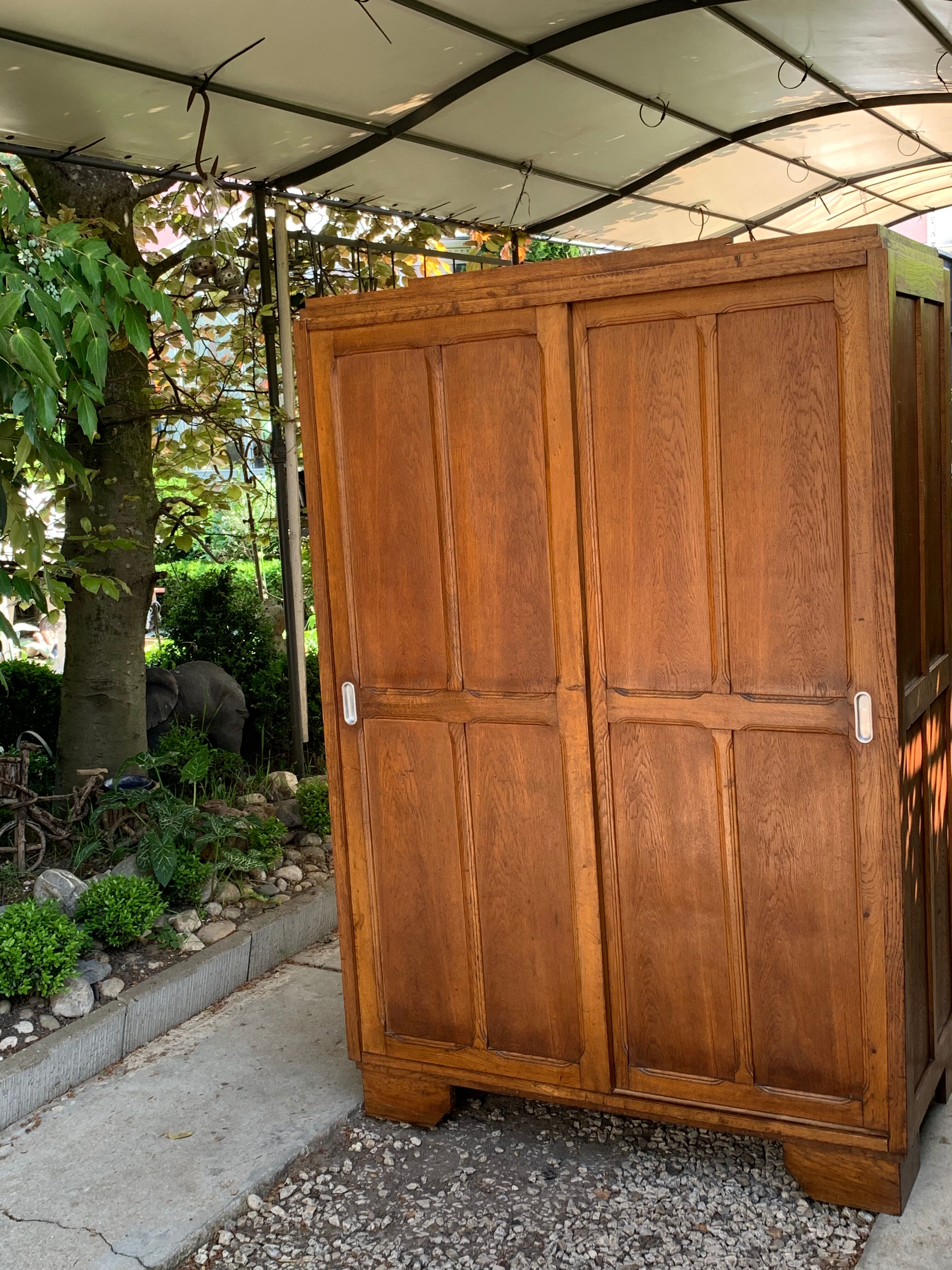 Parisian wardrobe 50's sliding doors