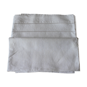 Old linen sheet from the early 20th century