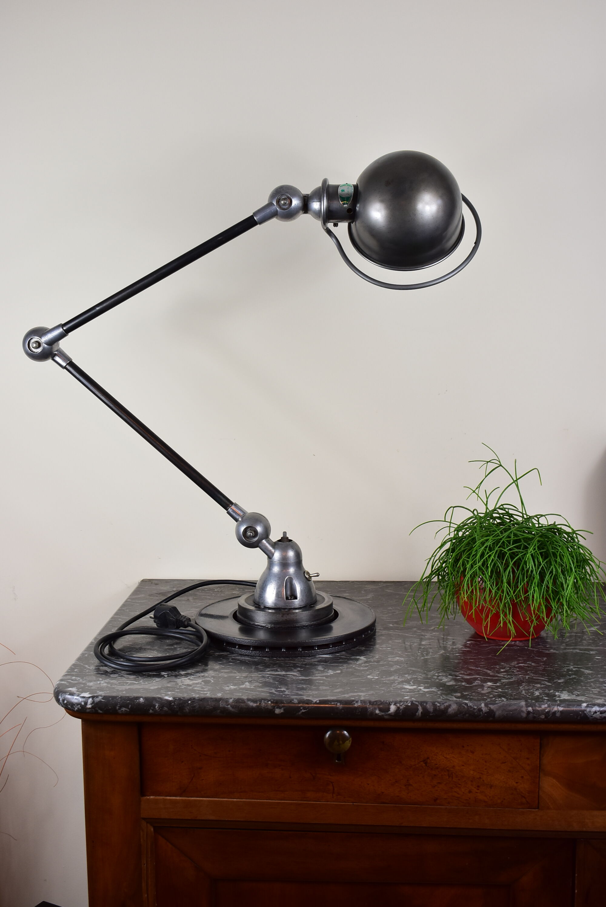 Jielde lamp, industrial decoration