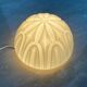 Pair of midcentury design glass ceiling lamps/flush mounts or wall lamps, 1970s