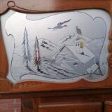 Bahut furniture Buffet mado vintage 1950