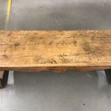 19th oak bench