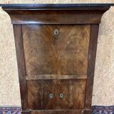 old secretary, Restoration era, lock and clover key, nineteenth century