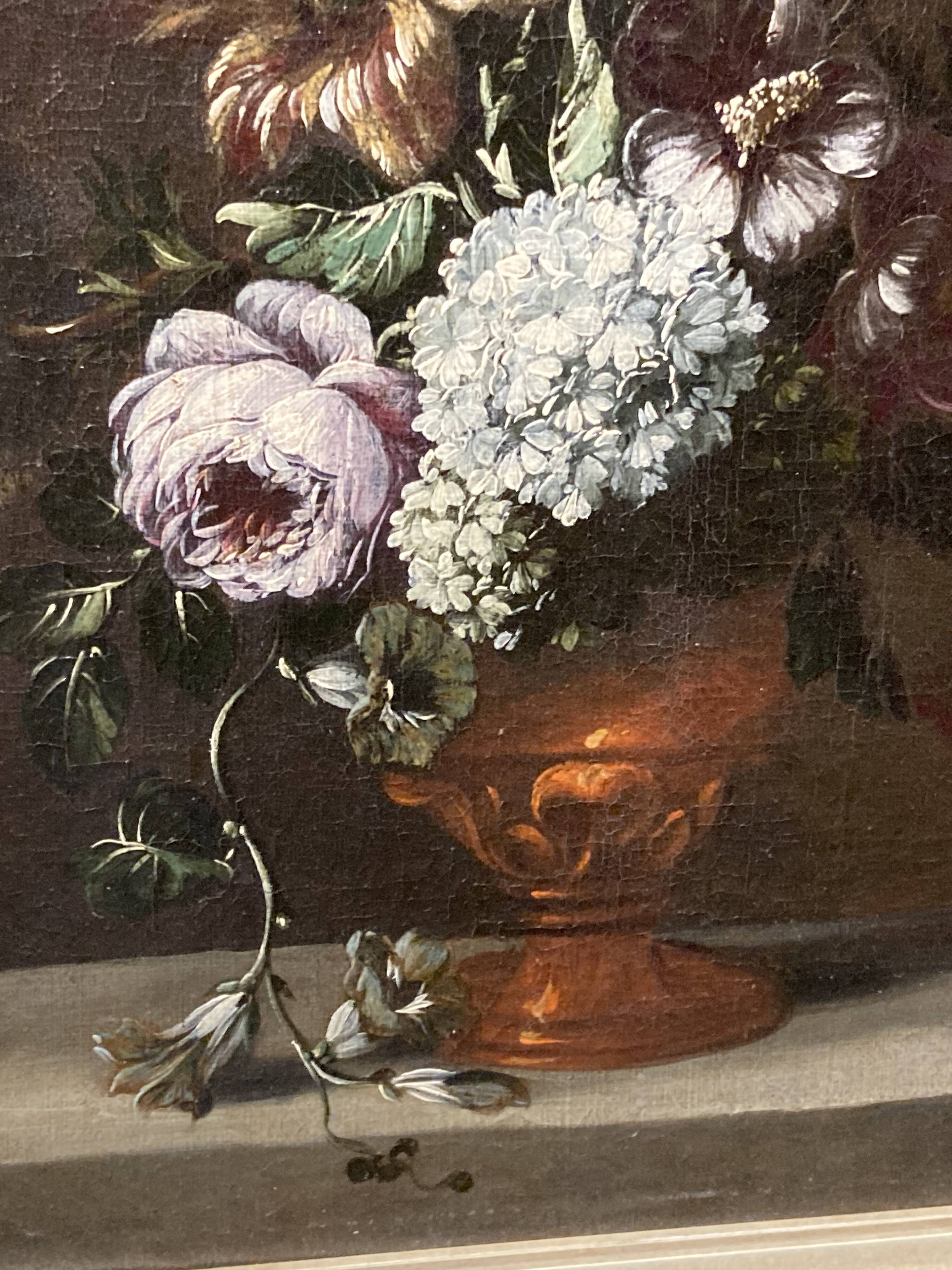 School of the North 17th century, Still Life with Bouquet, oil on canvas