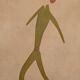 Tassili Rock Painting, signed G. Le Poitevin – 1960
