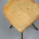Set of 2 industrial mint green swivel chairs, 1960