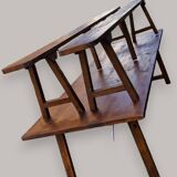 240cm folding table and its two benches