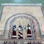 Tapis irakien en laine fait main - 1m80x1m