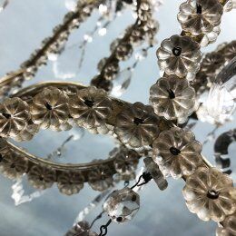 Lustre 10 branches pampilles