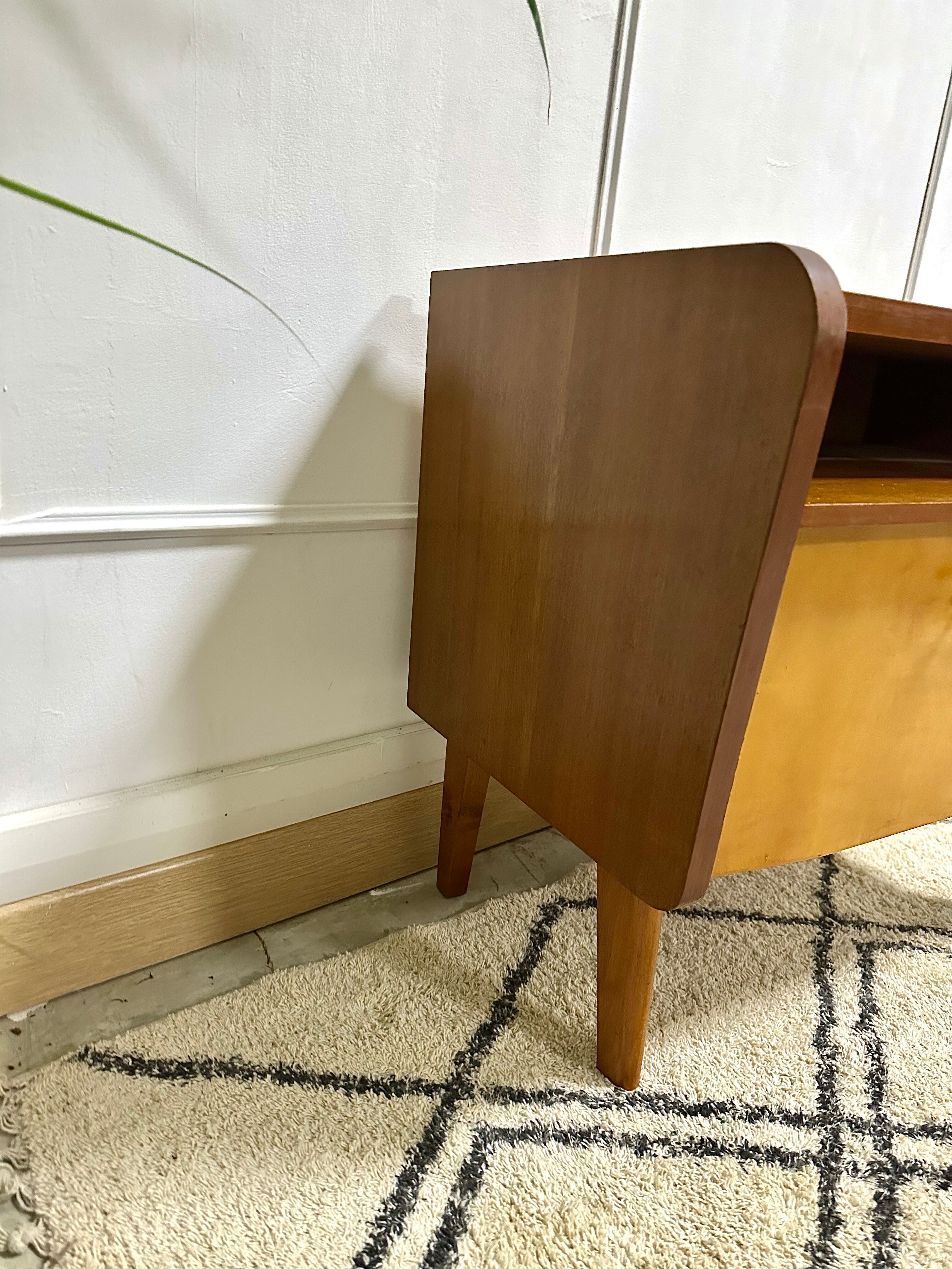 Scandinavian style bedside table