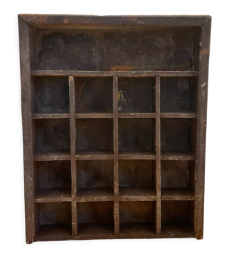 Meuble casier d’atelier industriel