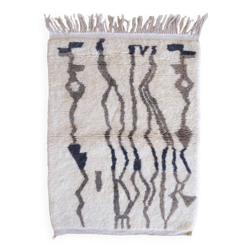 Small Beni Ouarain Rug - 147 x 106 cm