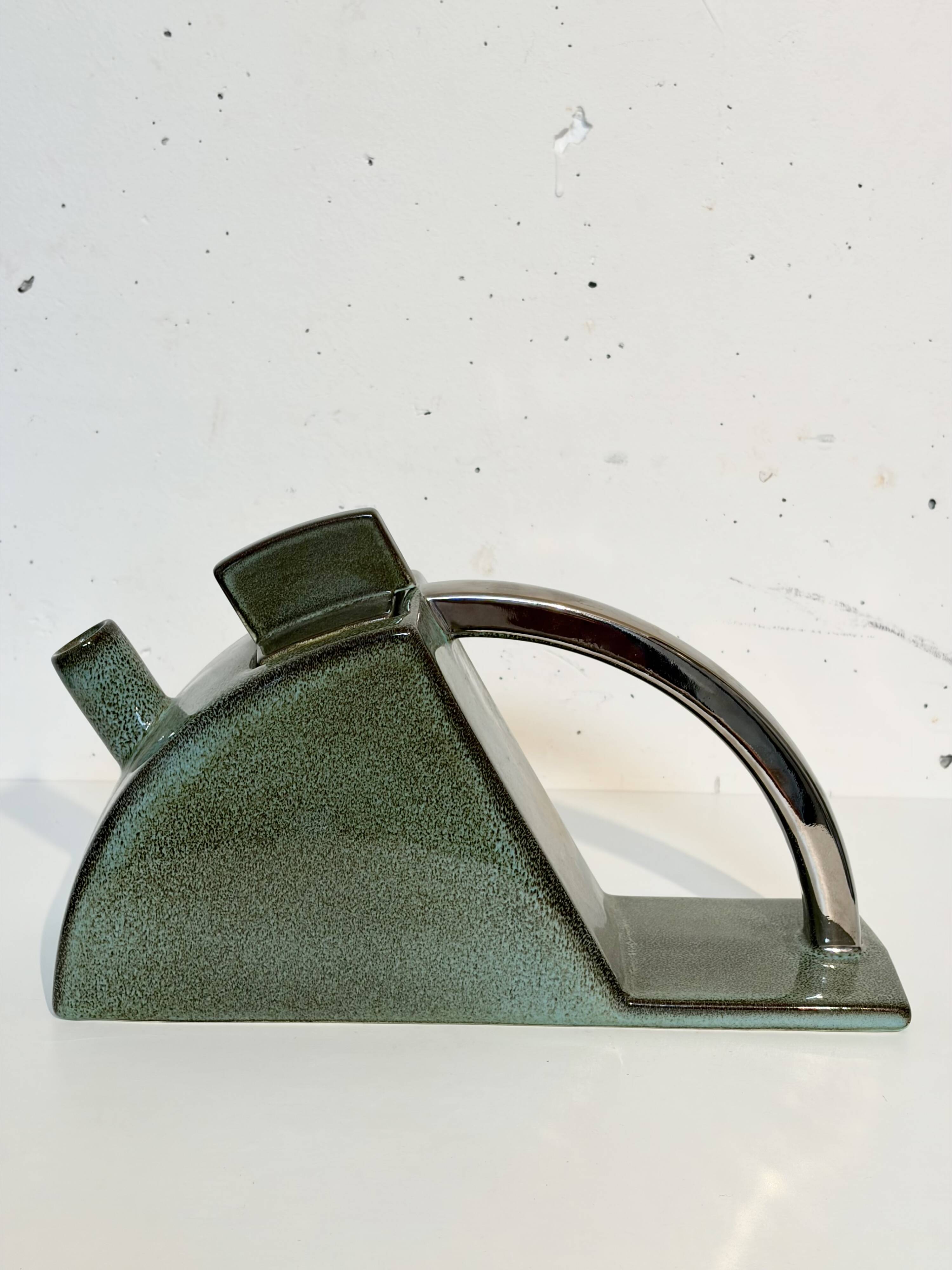 Tea set "Sextant", Yves Cordier, Studio Salins, 1980