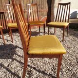 Chaises en teck Leslie Dandy
