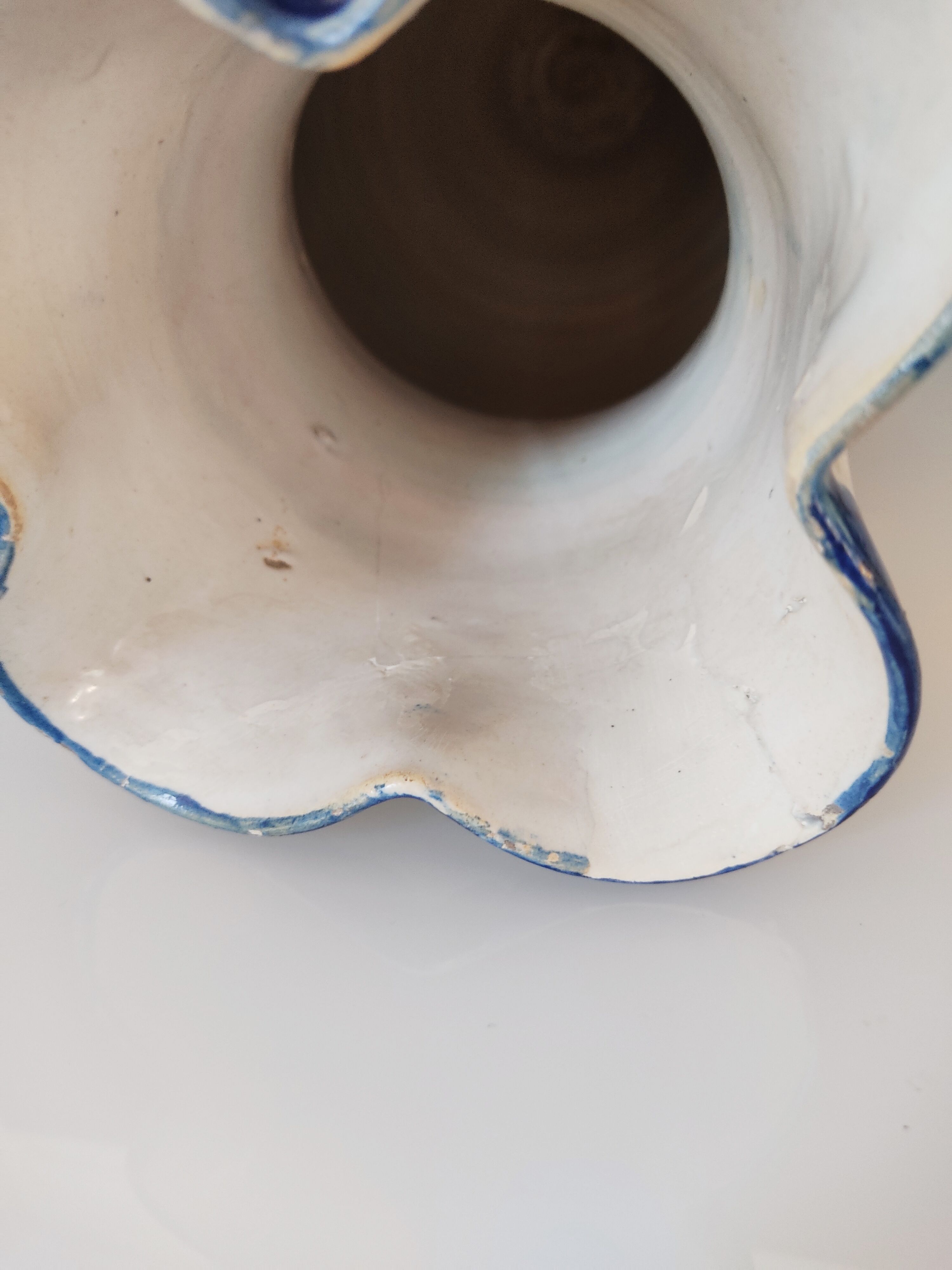 Vase with two ceramic handles Sante Ana Spain