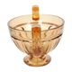 Art Deco Val Saint Lambert Fruit Bowl Noémie Oval Luxval 1935