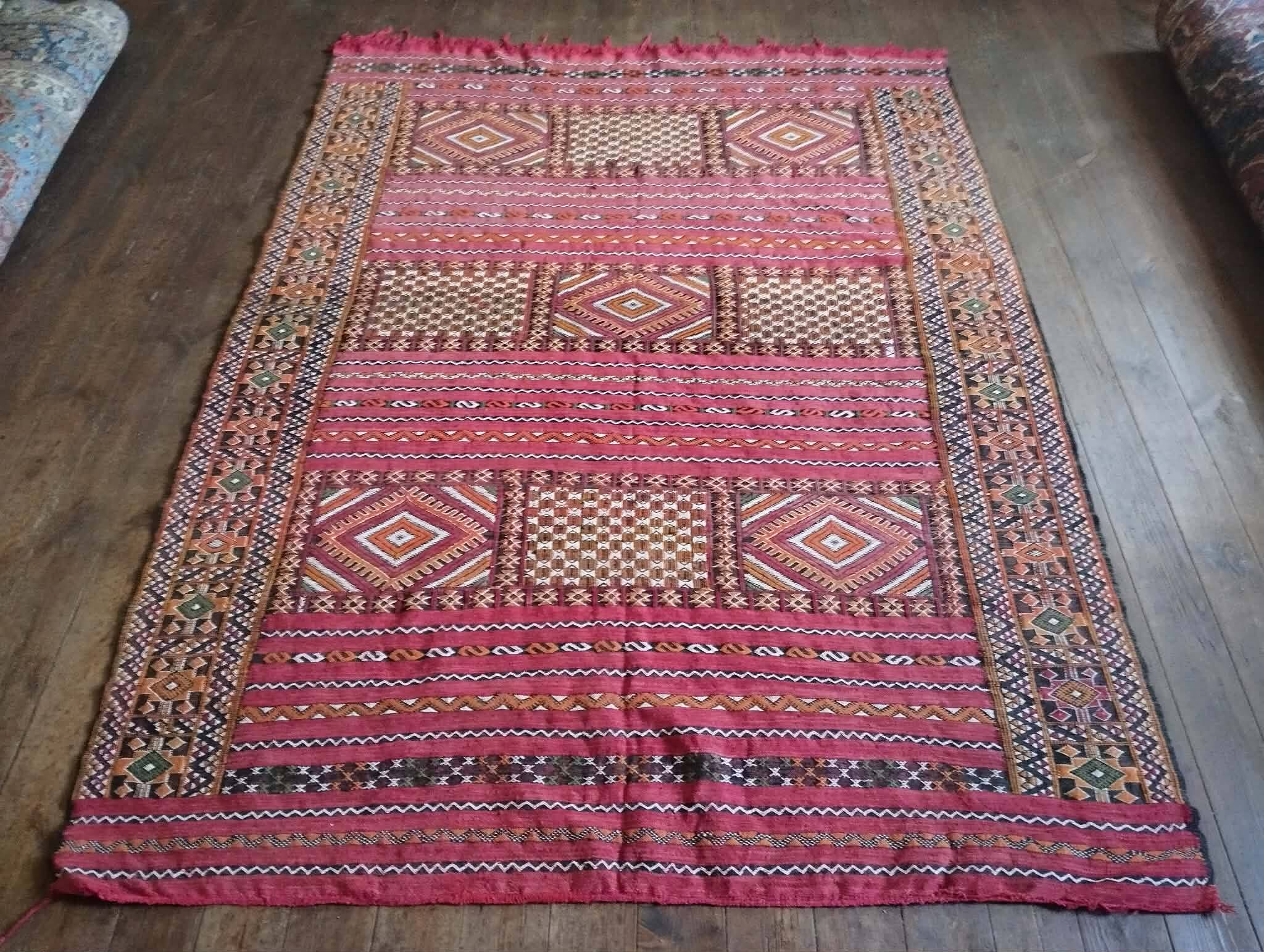 Handmade Berber Zemmour rug 229x160cm