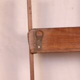 5-level shelf in Burmese teak