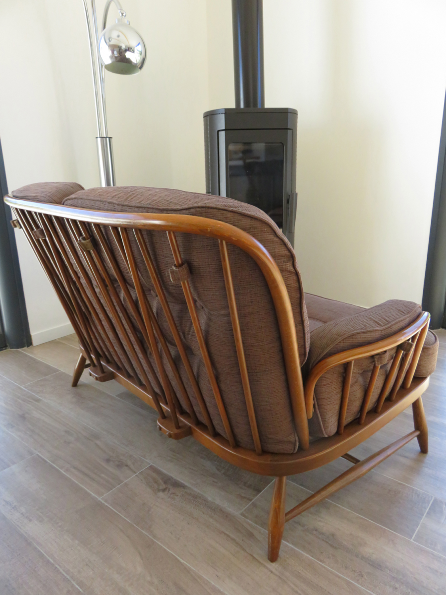 Ercol bench vintage 2 places