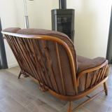 Ercol bench vintage 2 places