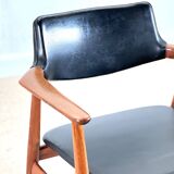 A set of four or six Svend Aage Eriksen model Gm11 dining chairs, 1960s