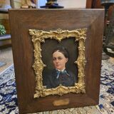 Oil on panel, 19th century