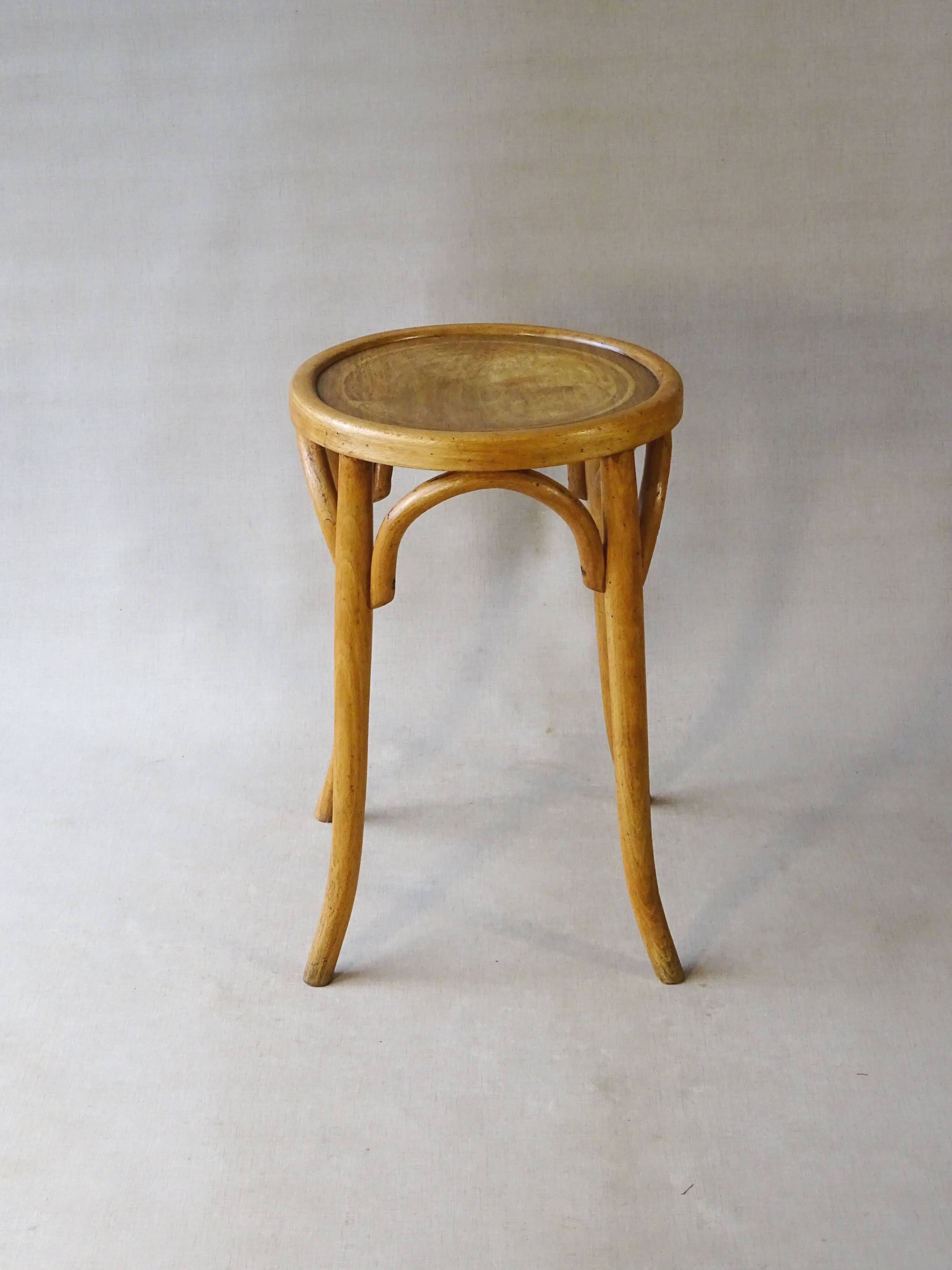 "Piano" high stool by Baumann 1930, bentwood