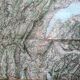 Old map of Geneva, Lausanne, Thonon, Nantua, Annecy