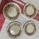 4 Johnson Bross dessert plates