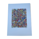 Lithograph Takashi Murakami 50x70