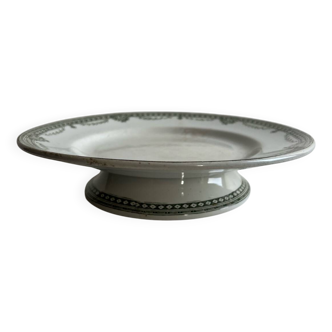 Turgot low iron earthenware compote dish