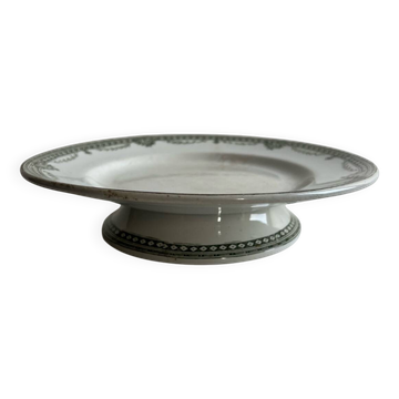 Turgot low iron earthenware compote dish