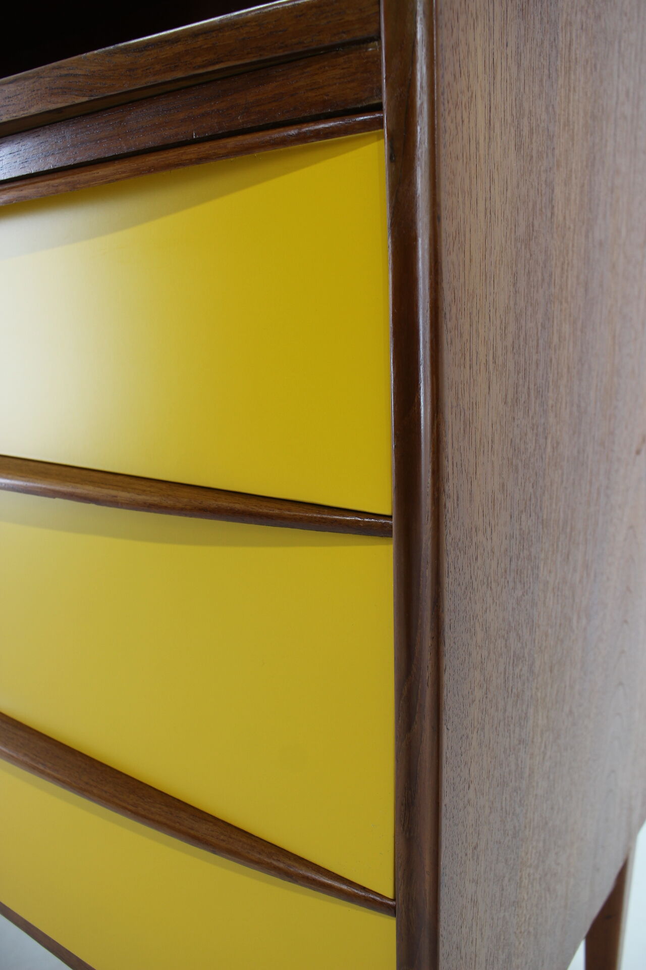 Danish teak writing cabinet 1960