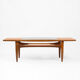 Table basse en teck et verre Fresco de G Plan, 1967