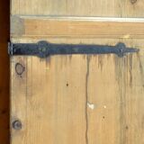 Antique Folk Art Hand Painted Cabinet, circa 1850
